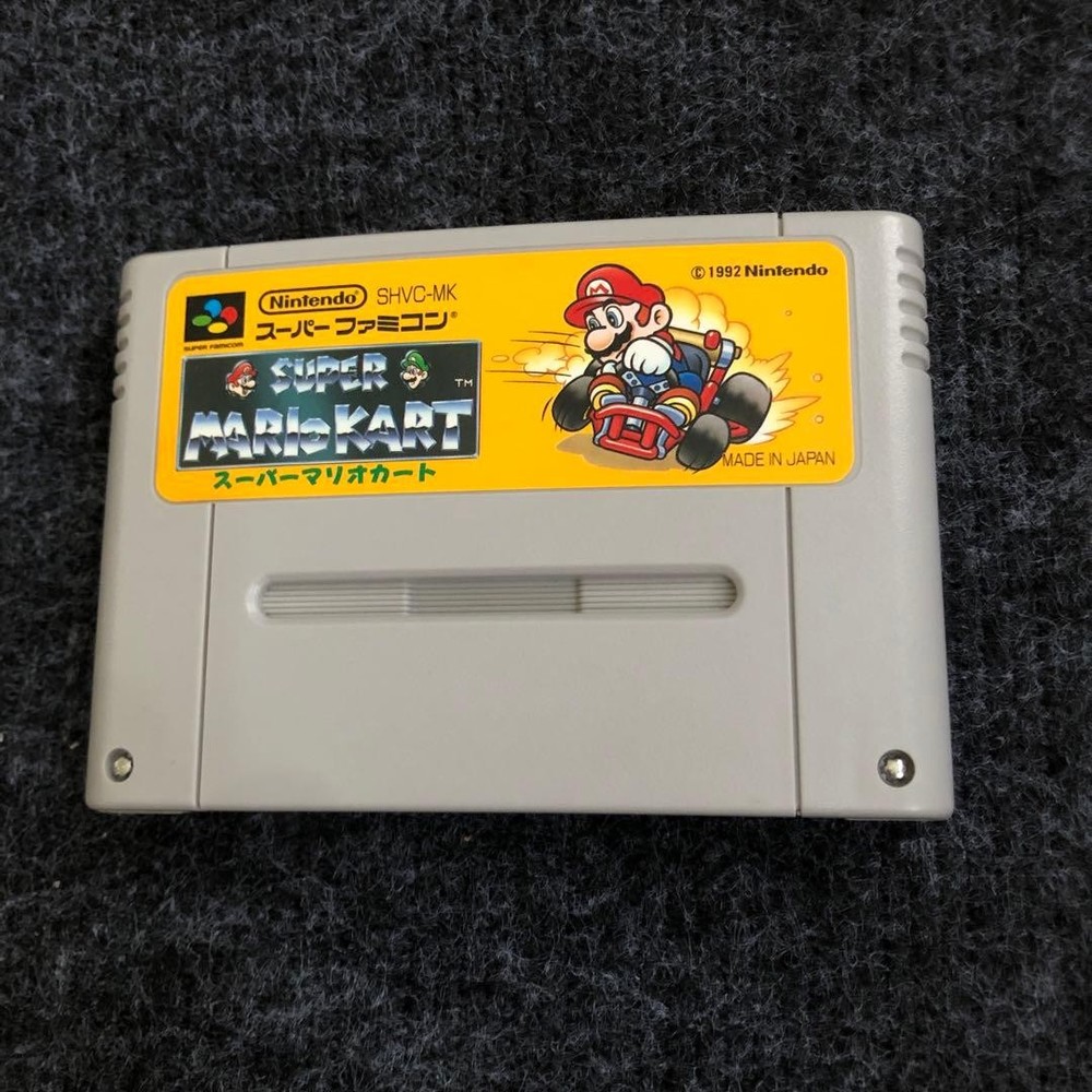 Super Famicom SUPER MARIO KART Cartridge Only Nintendo sfc Tested Japanese ver