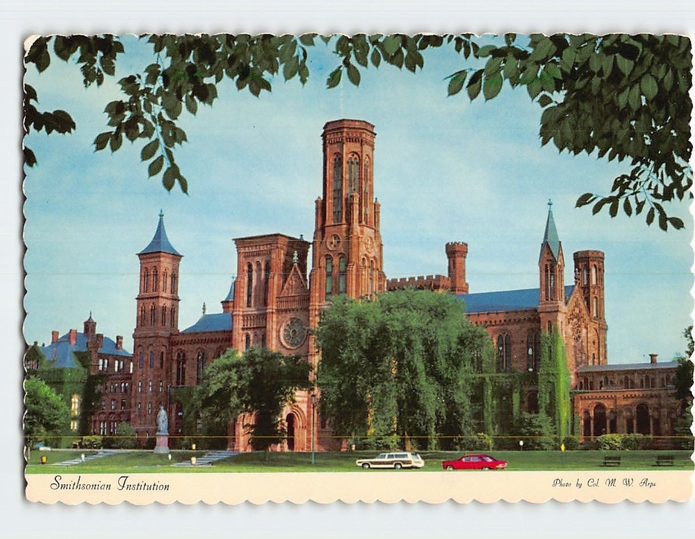 Postcard Smithsonian Institution Washington DC USA