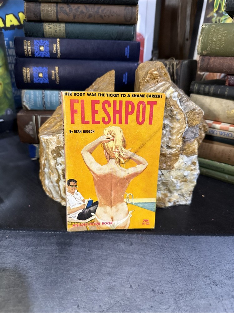 FLESHPOT Dean Hudson / Evan Hunter Idle Hour PB Sleaze GGA Bonfils 1964