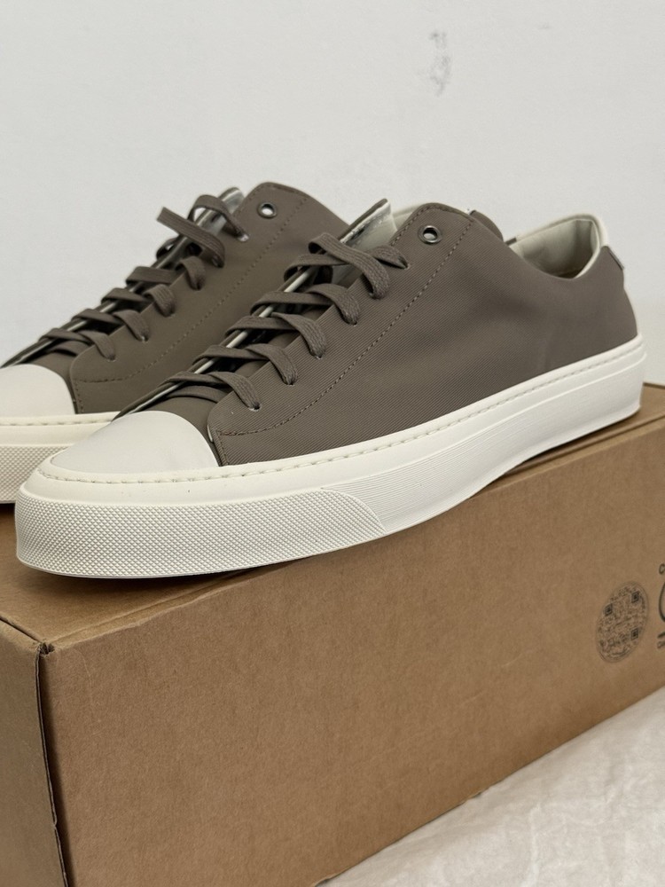 MSRP $228 Good Man Brand Legacy Lo Top Canvas Sneakers Made In Italy Size 11