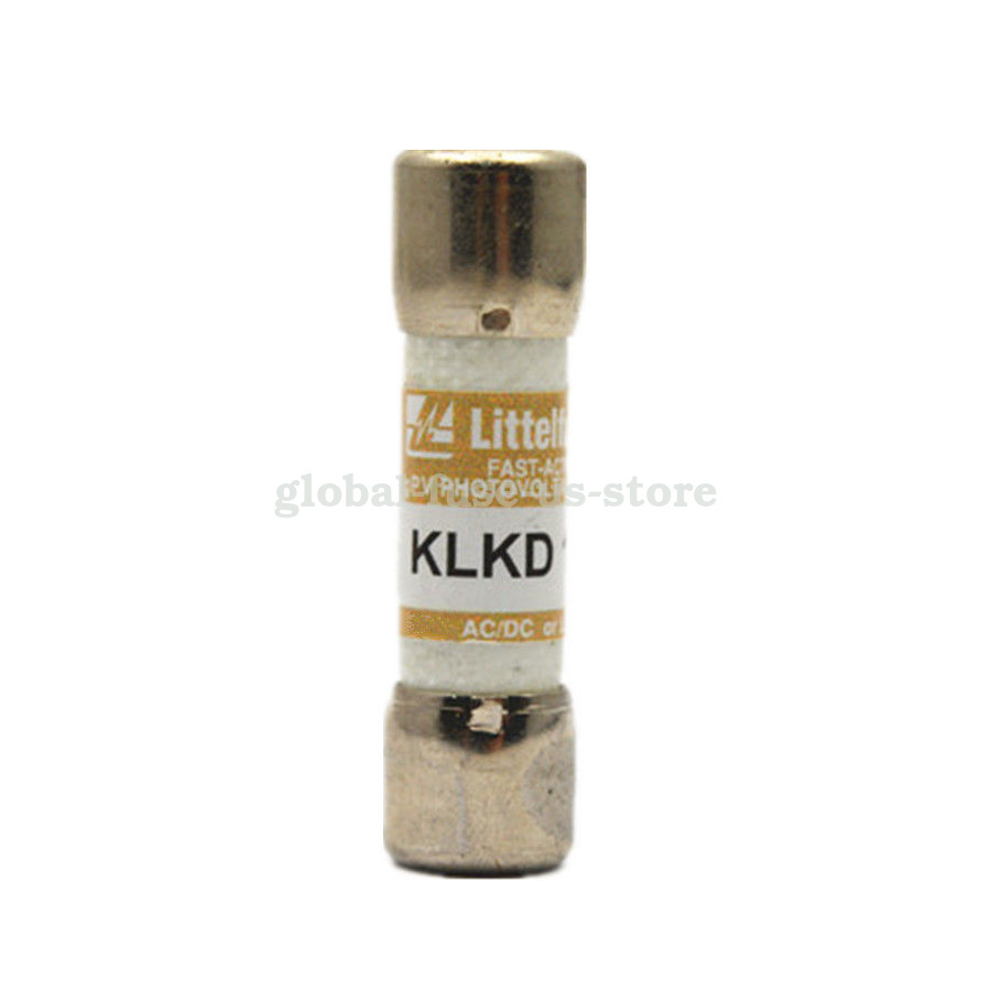 10pcs Littelfuse KLKD 12 (KLKD 12A) 12 Amp (12A) Fast Acting Fuse 600V.