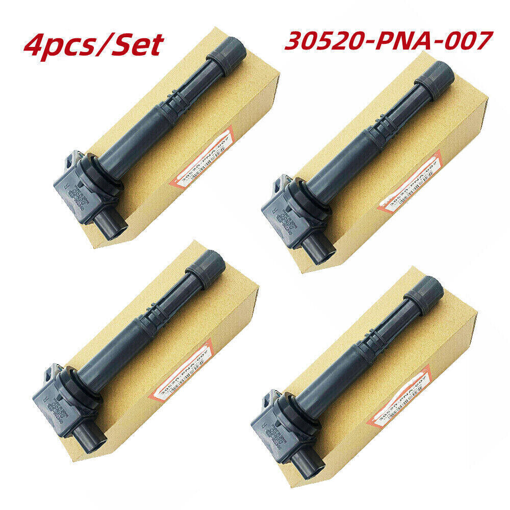 4PCS Ignition Coil Fits For Honda CR-V Civic Accord Element 02-11 2.4L UF311 NEW