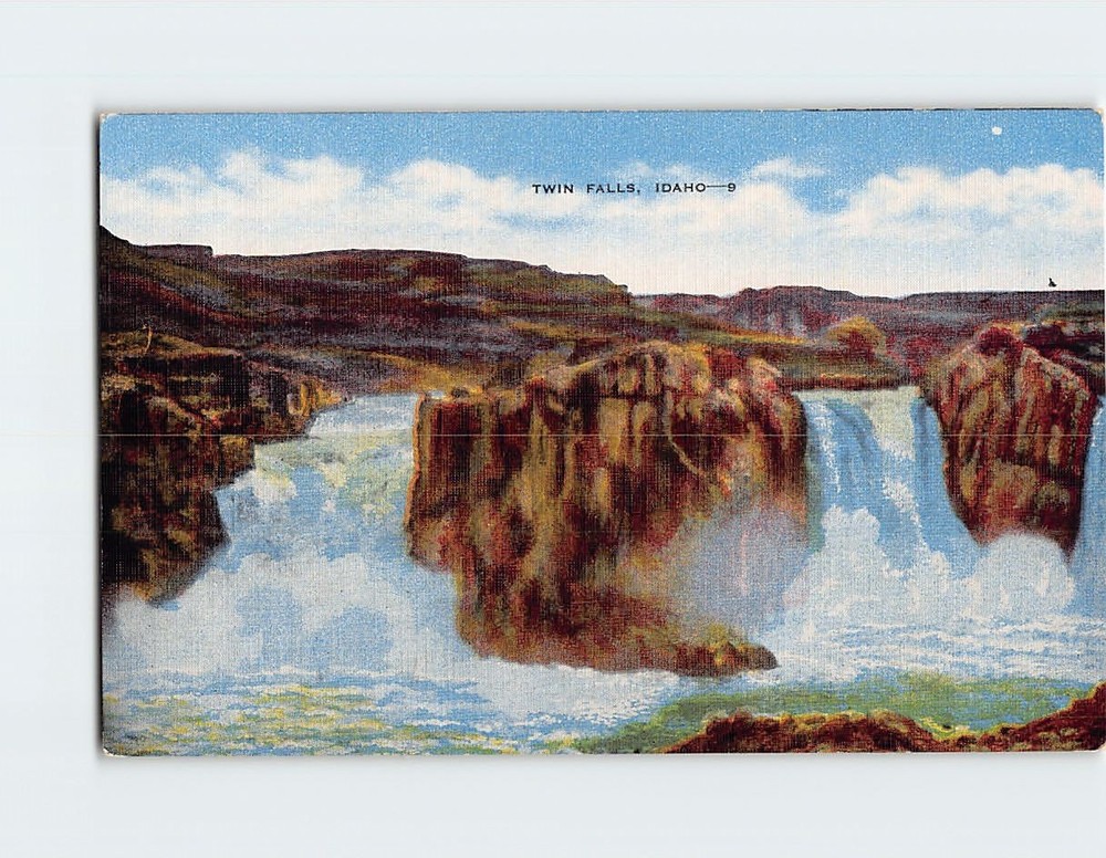 Postcard Twin Falls Idaho USA