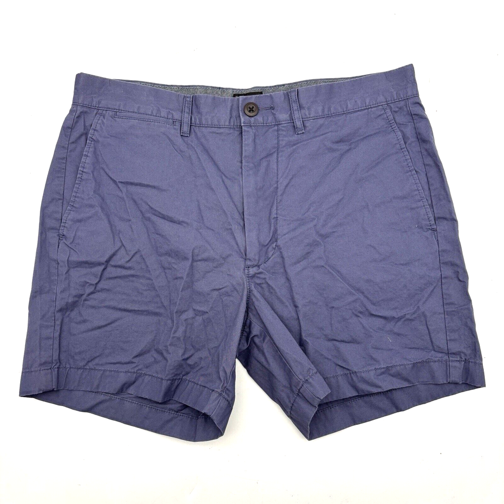 J.Crew Re-Imagined Blue Cotton Slash Pocket Chino Shorts Men's Size 31x5