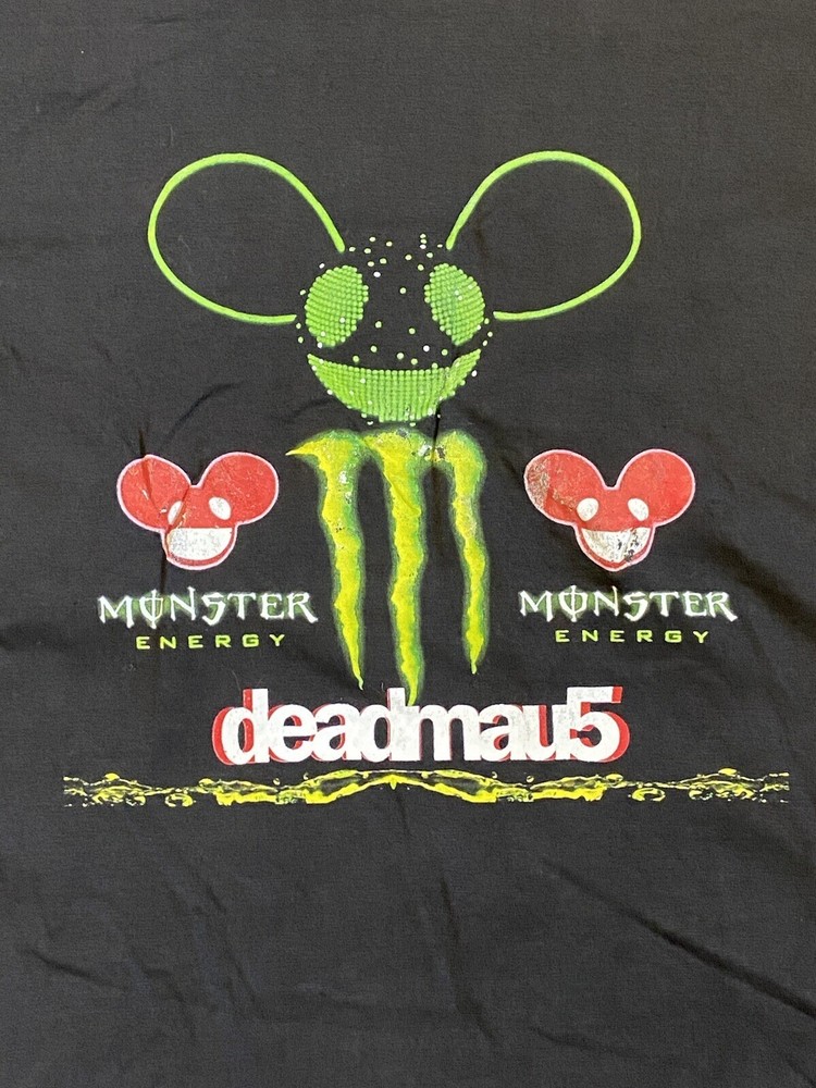 Vintage Deadmau5 Black Cotton Shirt All size S-345XL Gift Funny 4HRT22