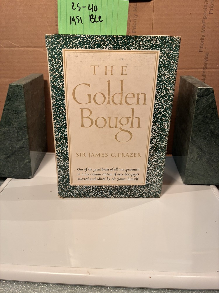 The Golden Bough by James George Frazer, 1951 - 1 Volume Abridged Edition