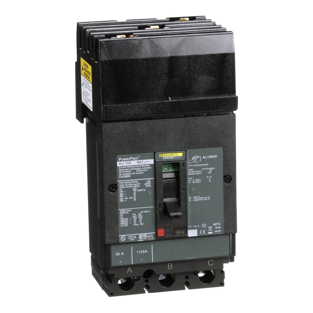 Square D HJA36090 Circuit Breaker - MCCB 90A 3P 25KA