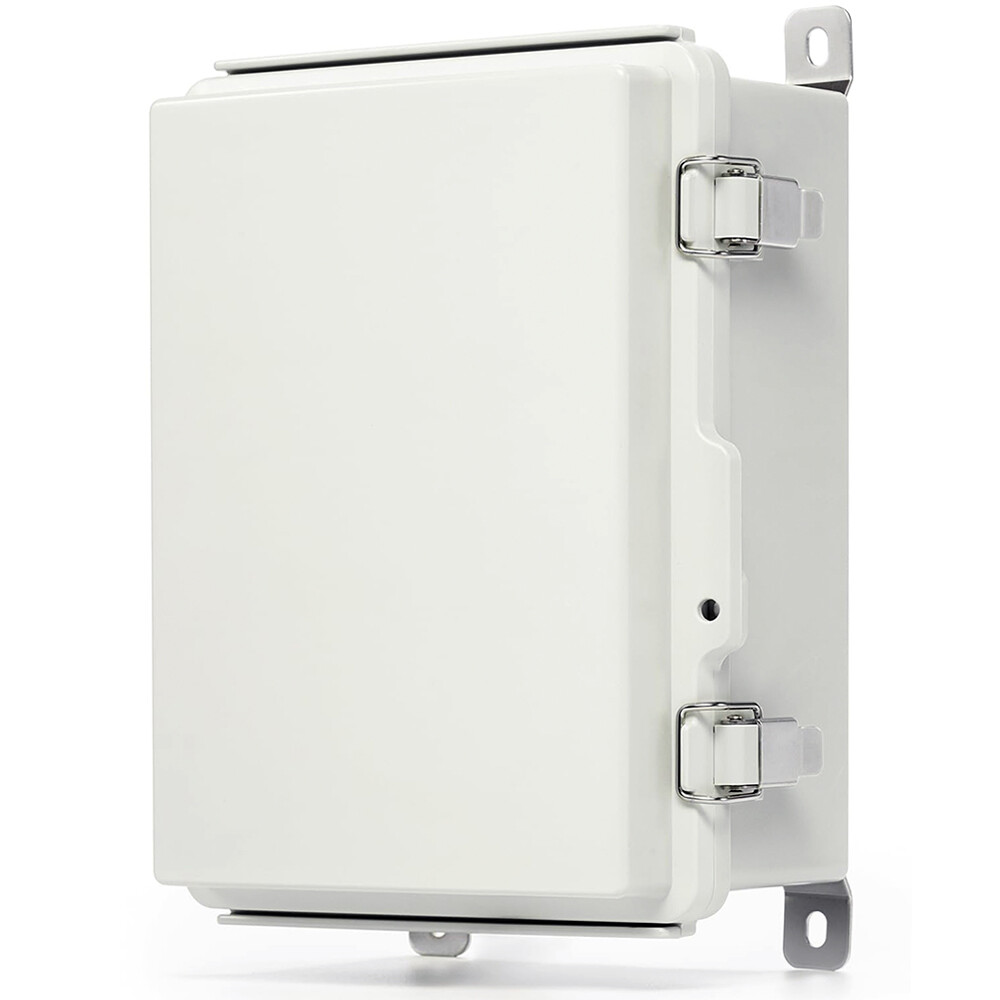 Electrical Project Enclosure IP67 Waterproof ABS Junction Box w/ Mounting Plate-image