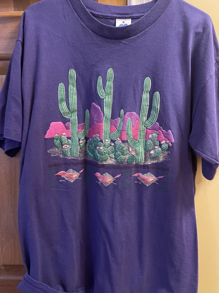 90s Single Stitch Cactus T Shirt Vintage Xl