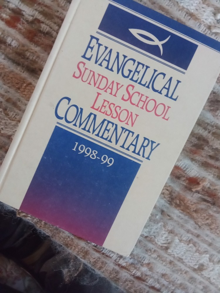 Evangelical Sunday School Lesson Commentary 1998-99 hardcover