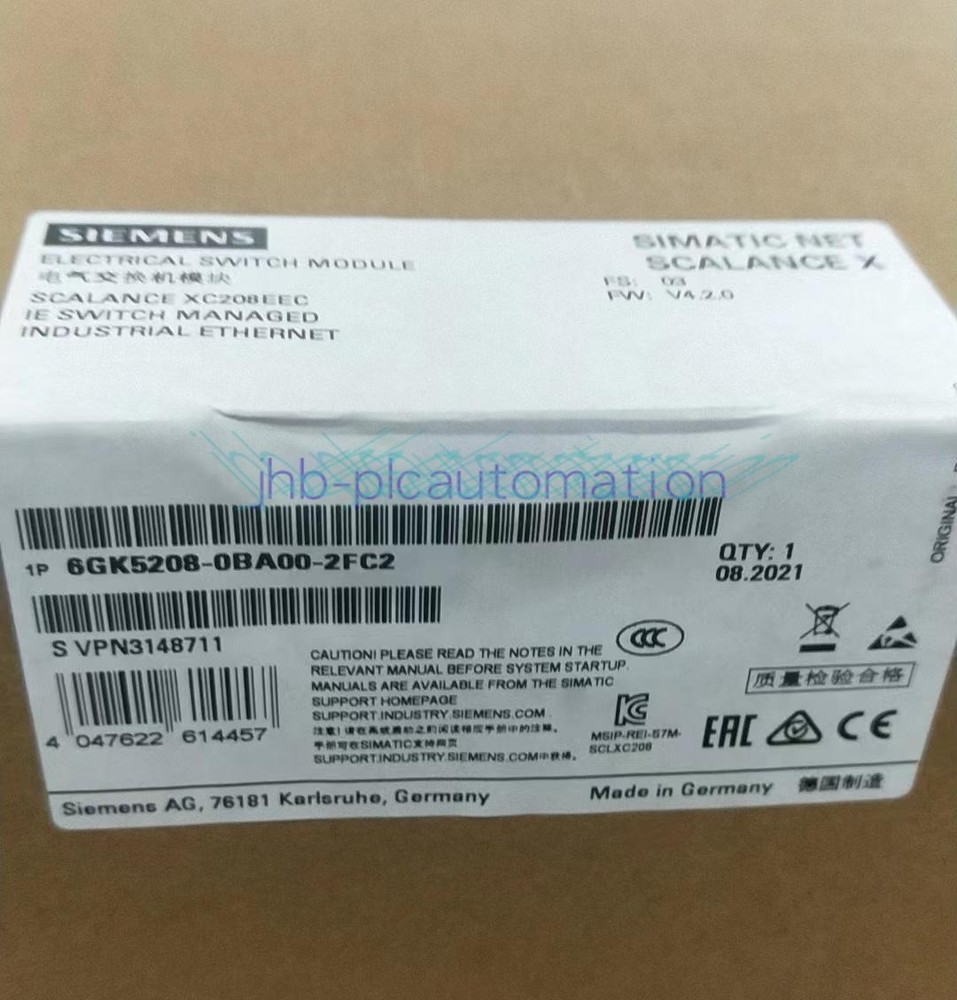 1PCS NEW Siemens 6GK5208-0BA00-2FC2 IE Switch C-PLUG 6GK5 208-0BA00-2FC2