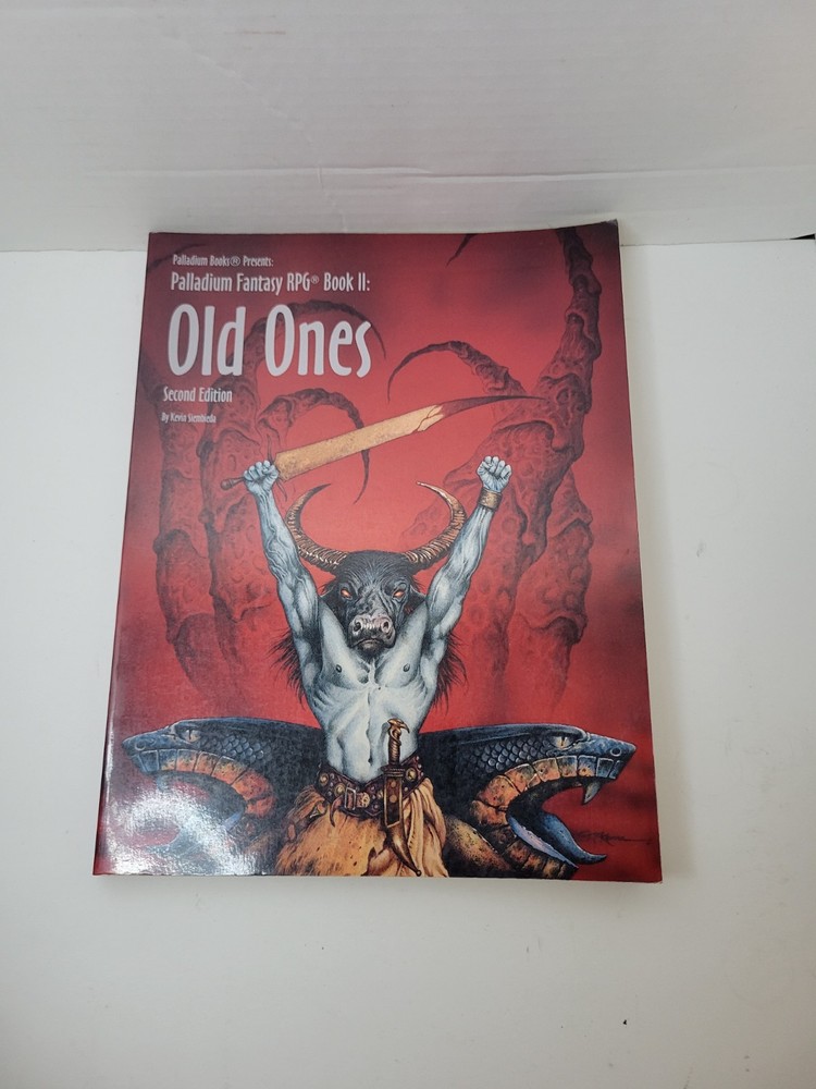 Old Ones Palladium Fantasy RPG Book 2 2nd Edition Kevin Siembieda Gamebook