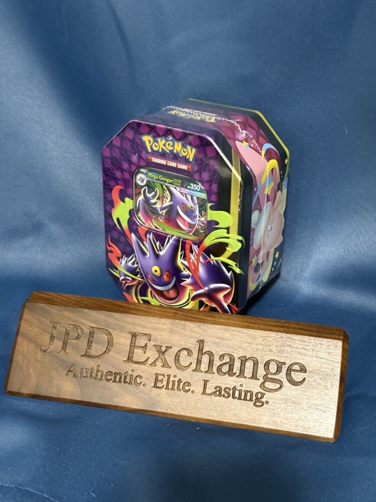 Pokemon TCG: Mega Mega Moonlit Tin Mega Gengar Ex Promo | Factory Sealed