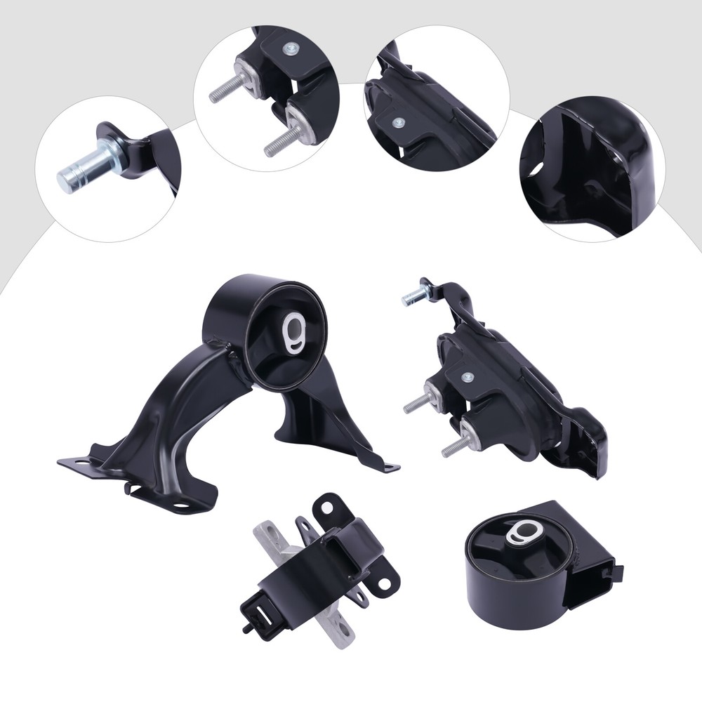 4Pcs Engine+Trans Mounts For Chrysler Town+Country/Dodge Grand Caravan 3.6L