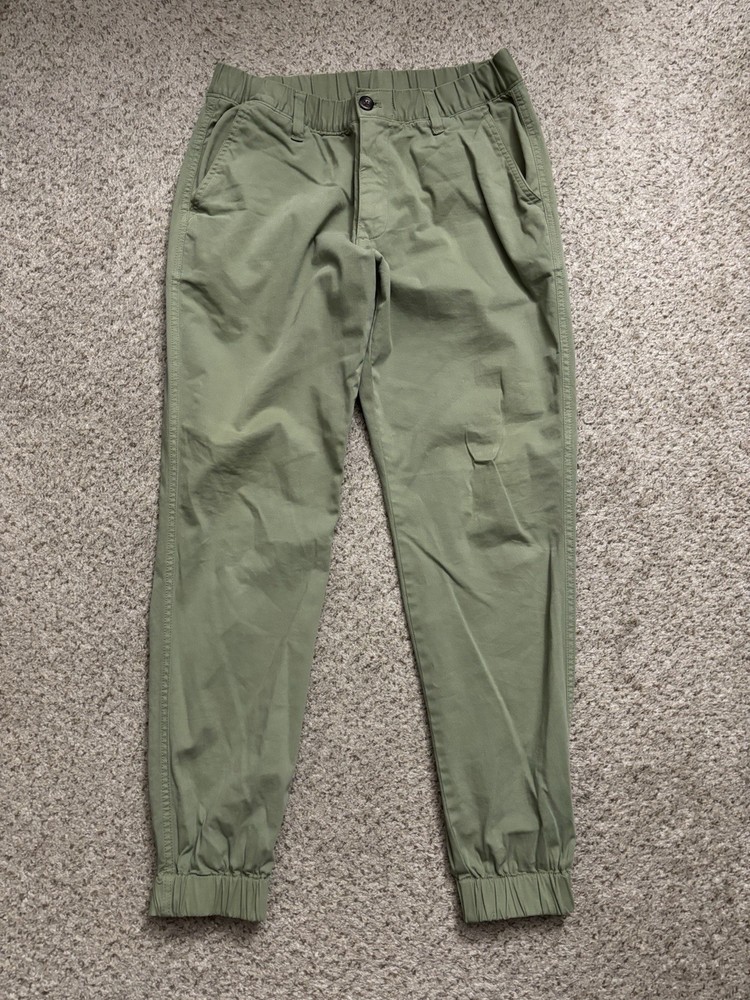 BEARBOTTOM Pants Mens Size Medium (32x28) Light Green Slim Taper Joggers Modern