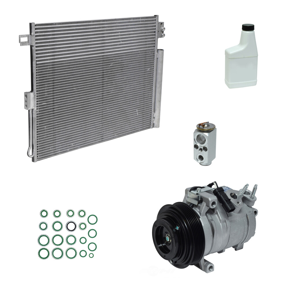 A/C Compressor Kit with Condenser for 2011-2013 Dodge Durango 5.7L V8