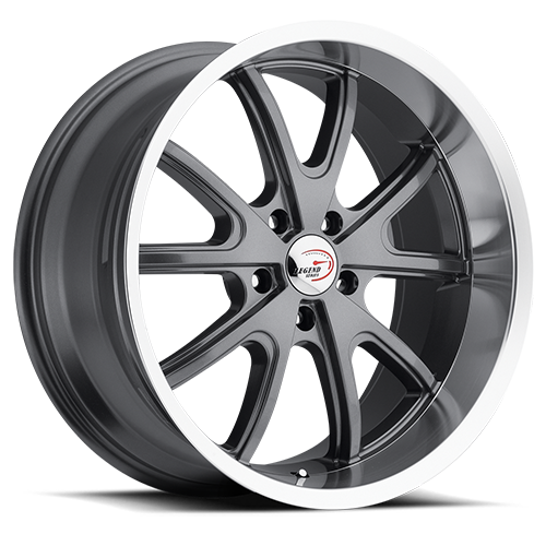 Vision Muscle 143 Torque 20X8.5 5X114.3 32mm Gunmetal Machined Lip