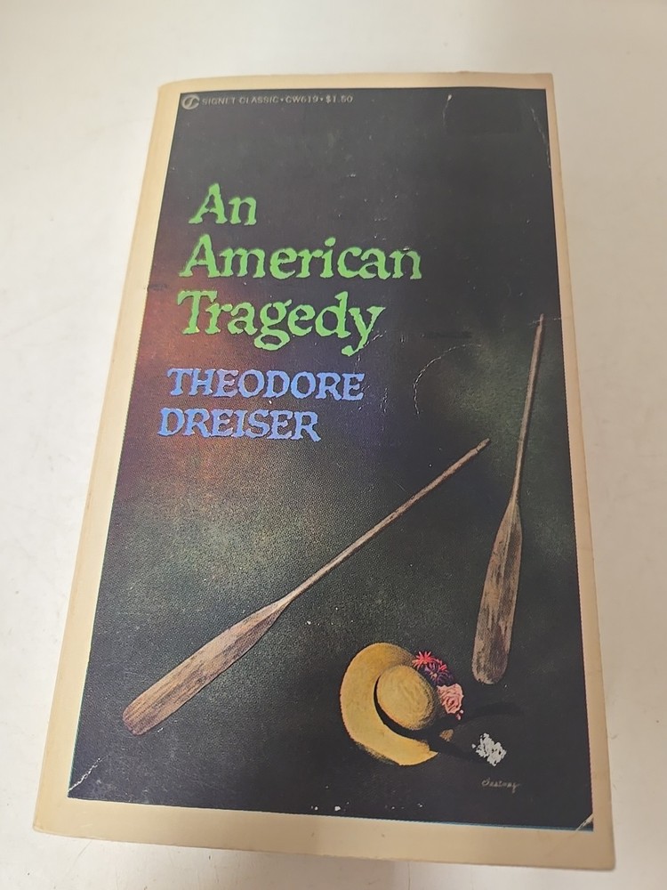 An American Tragedy  Paperback Book by Theodore Dreiser Classic Signet 1964