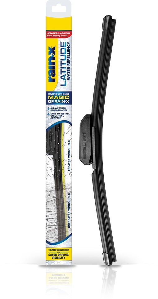 Rain-X 5079281-2 Latitude 2-IN-1 Water Repellency Windshield Wiper Blade, 26