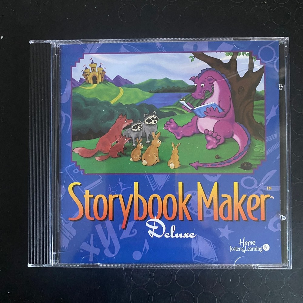 Storybook Maker Deluxe CD-ROM Home Jostens Learning Educational Software