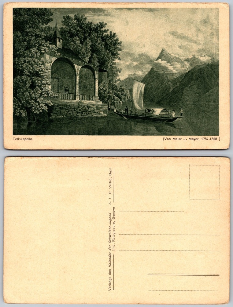 Tellskapelle Switzerland Postcard