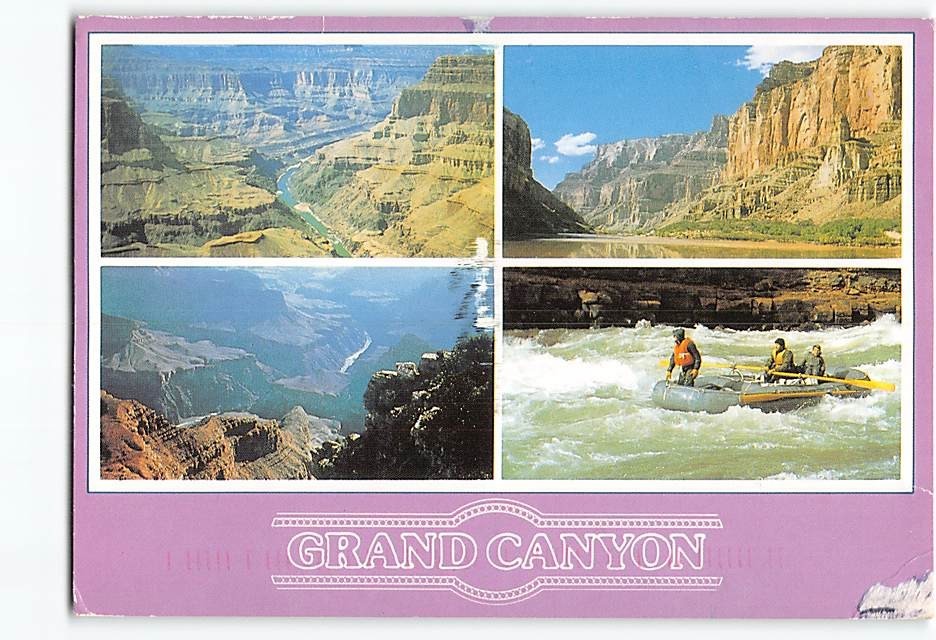 Postcard Grand Canyon Arizona USA