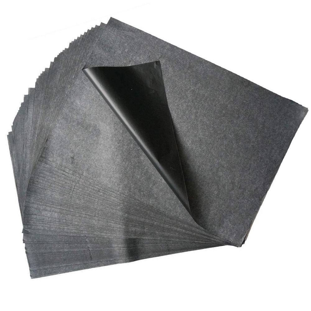 100 Sheets Carbon Transfer Tracing Graphite Paper Kit For Wood Carving Canvas w