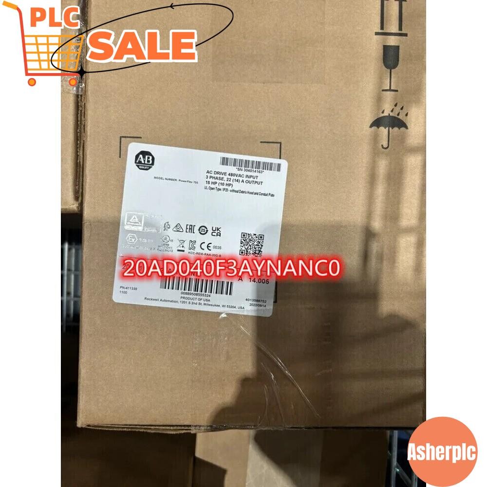 20AD040F3AYNANC0 Allen Bradley AC VFD Variable Frequency Drive