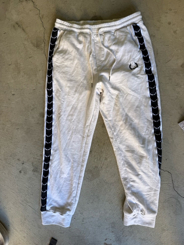 Men's slim white pants - size small