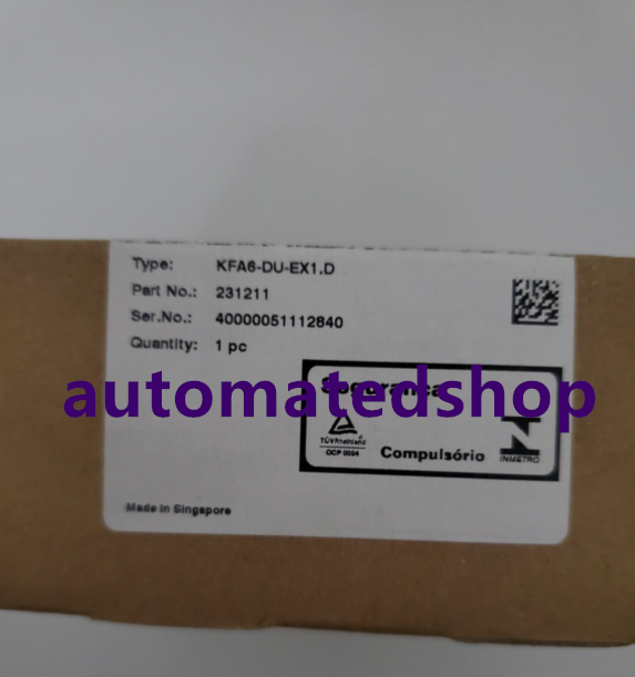 KFA6-DU-EX1.D New Pepperl+Fuchs Safety Barrier