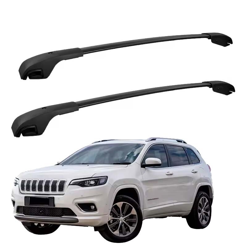 For Jeep Cherokee Car Roof Rack Top Adjustable Cross Bars 2014-2021
