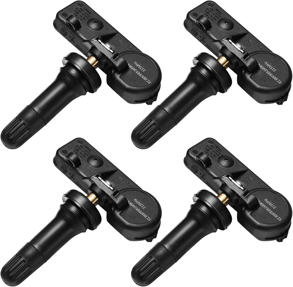 (4) OEM TPMS Sensors for Chevy GMC 13586335 13598771 Tire Pressure Monitoring