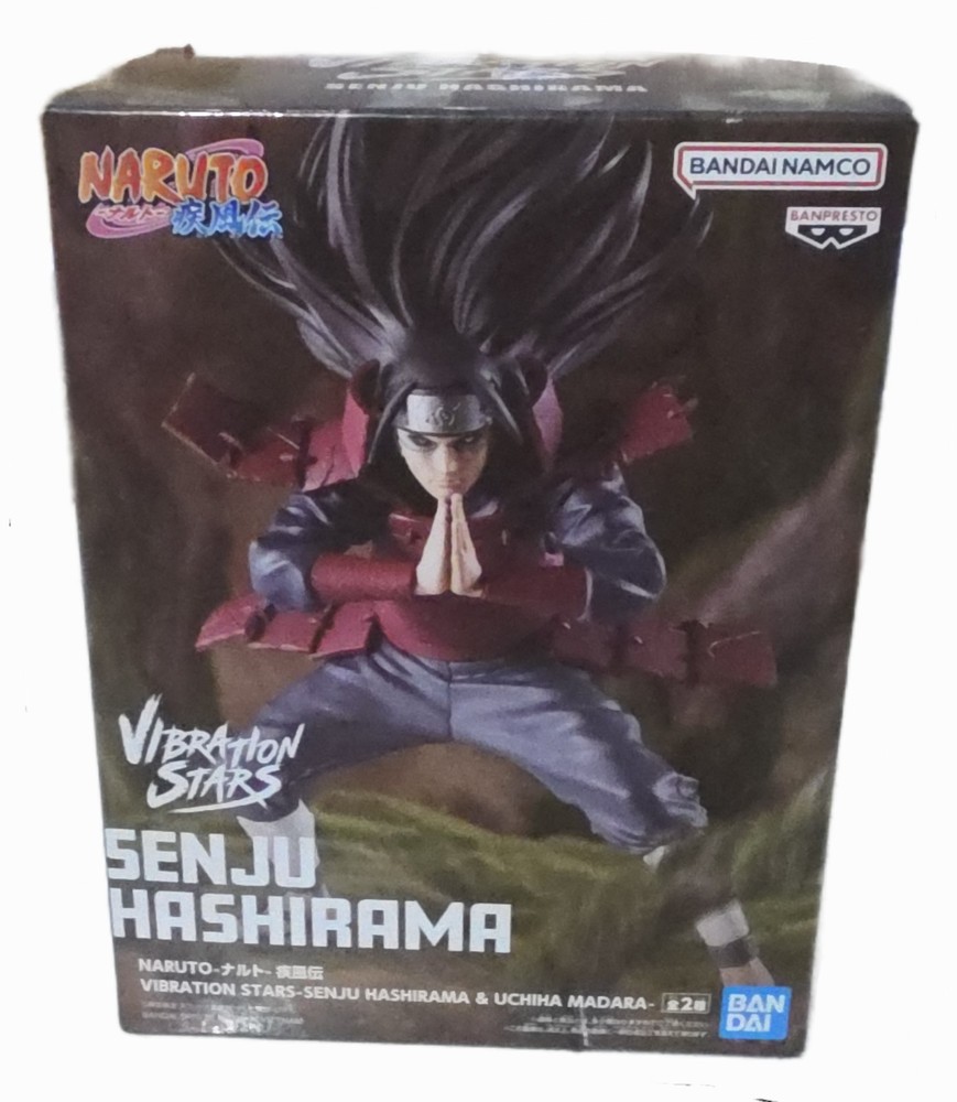 Hashirama Senju Vibration Stars Figure Naruto Shippuden Statue Banpresto Bandai