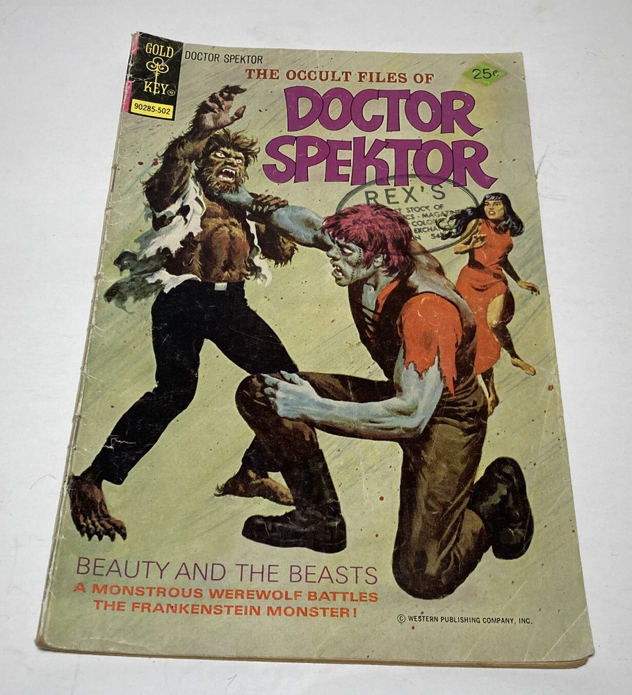 Occult Files of Doctor Spektor #12 1975 Gold Key
