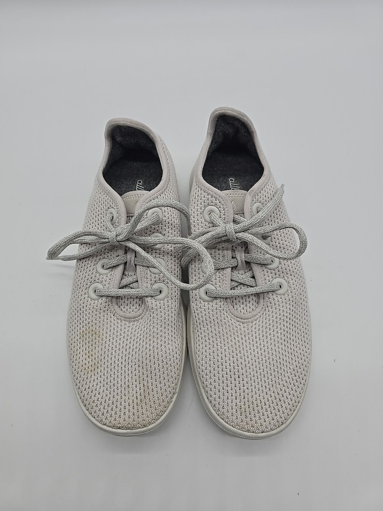 Allbirds TR Tree Runners Womens Size 8 White Shoes Sneakers Athletic Running.