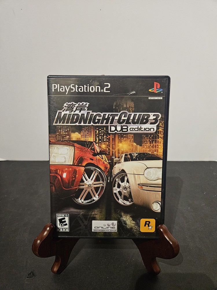 Midnight Club 3: DUB Edition (Sony PlayStation 2, 2005) CIB TESTED