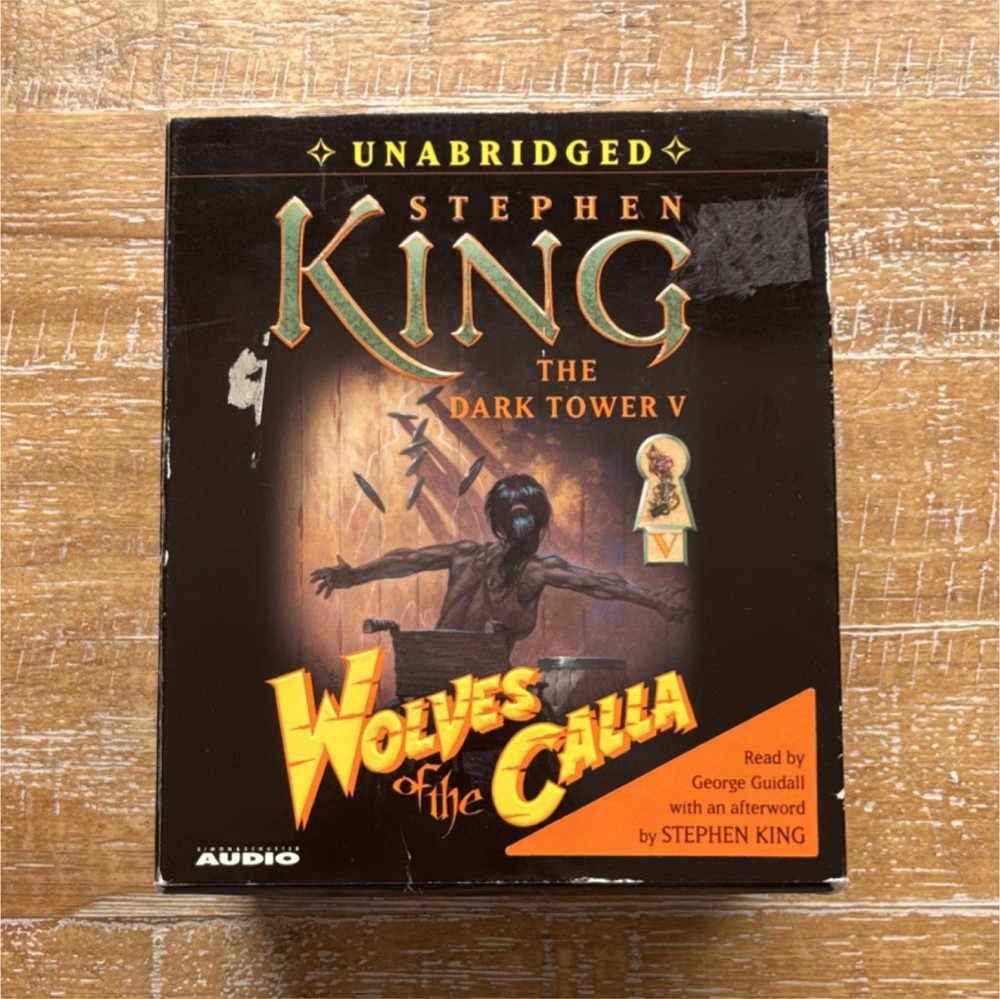 Stephen King Wolves of the Calla Dark Tower V Unabridged Audiobook CD (22)