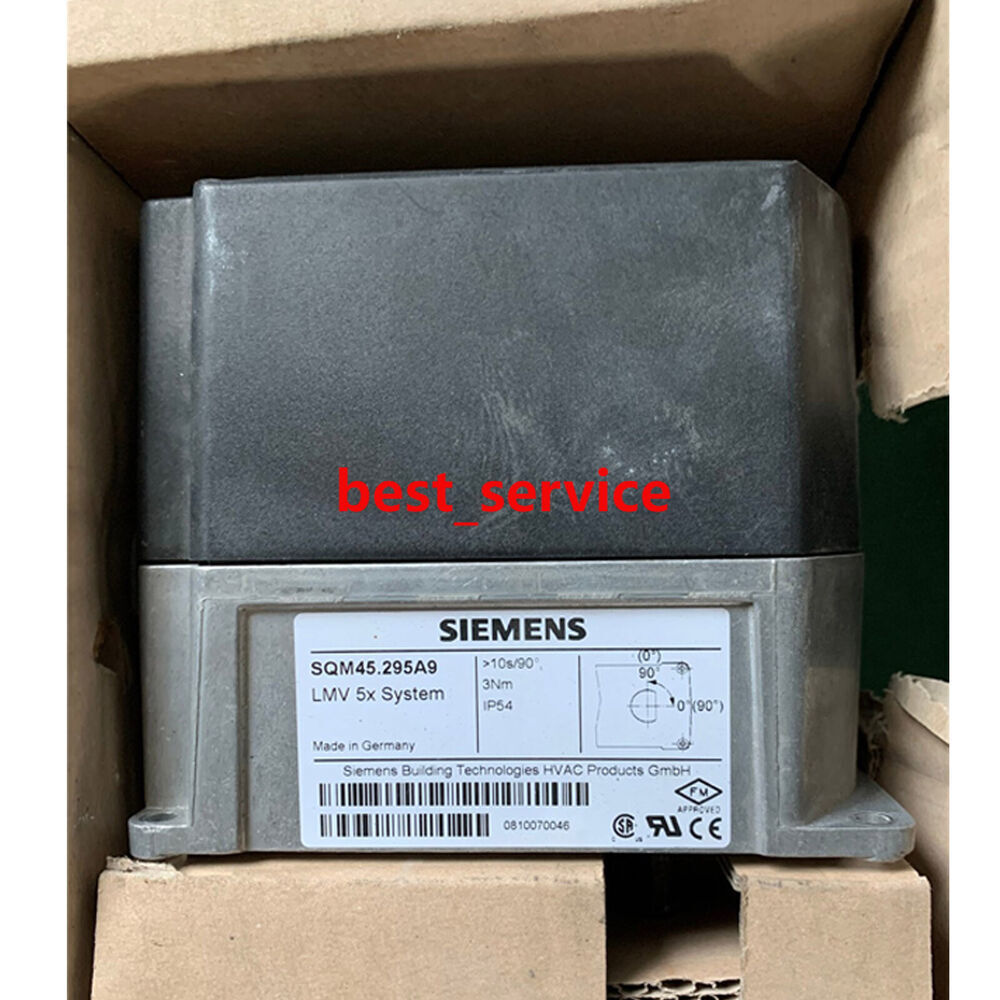 New Siemens SQM45.295A9 Servo Motor SQM45295A9 Expedited Shipping