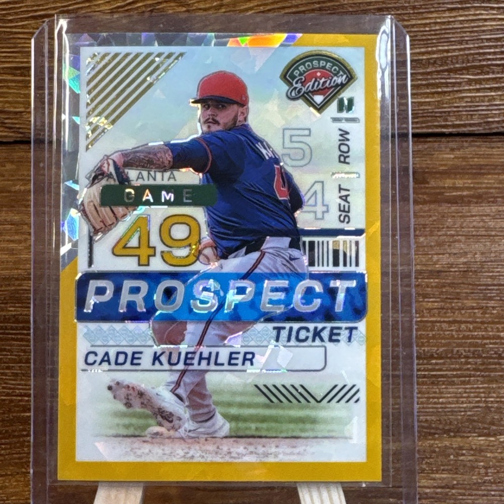 2024 Panini Prospect Edition Cade Kuehler Prospect Ticket Gold /10