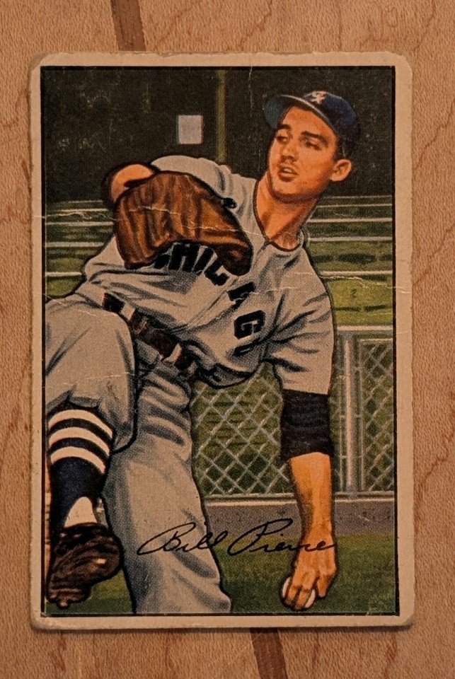 1952 Bowman - Billy Pierce #54 (2)