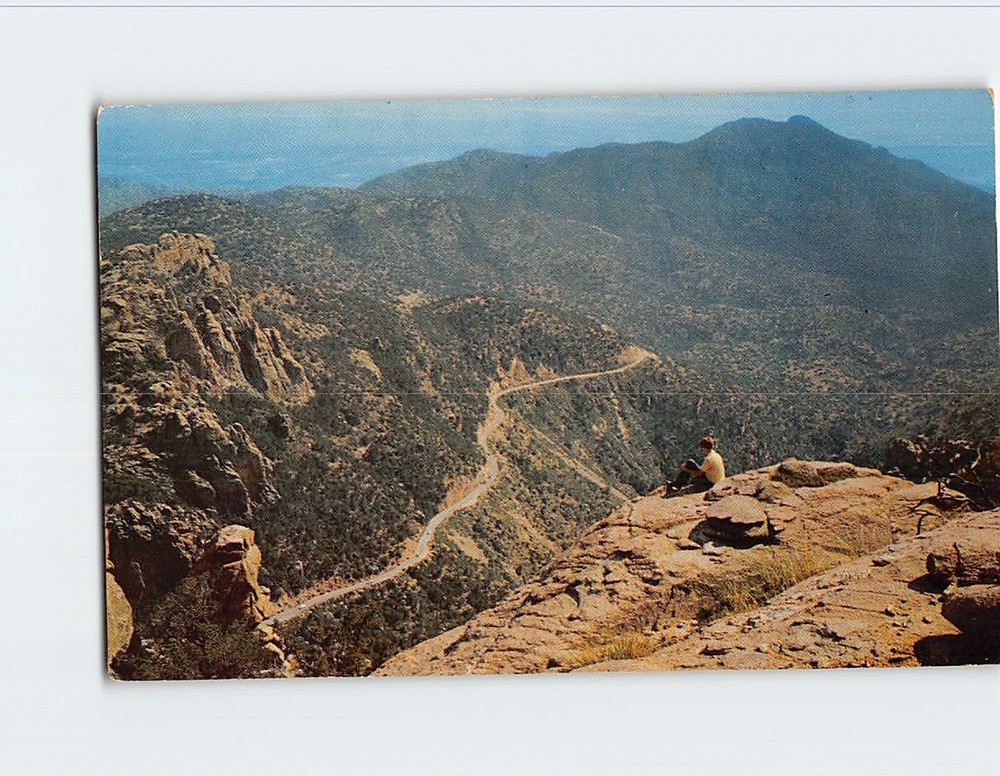 Postcard Santa Catalina Mountains Tucson Arizona USA