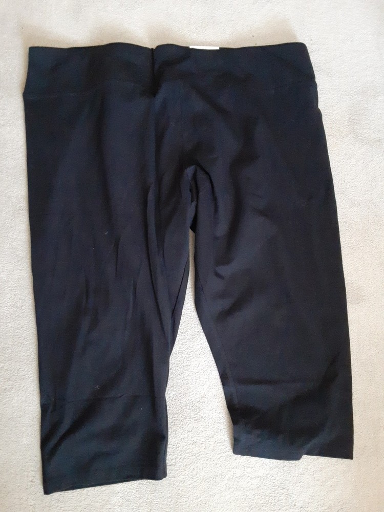 Sonoma Cropped Leggings Black Nwt Womens Size 3x