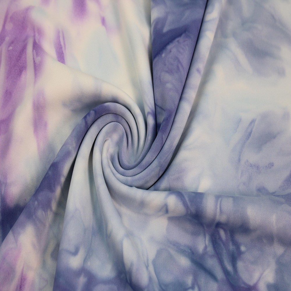 60-inch Poly Spandex Stretch Fabric for Apparel - Printed Power Max by The Yard