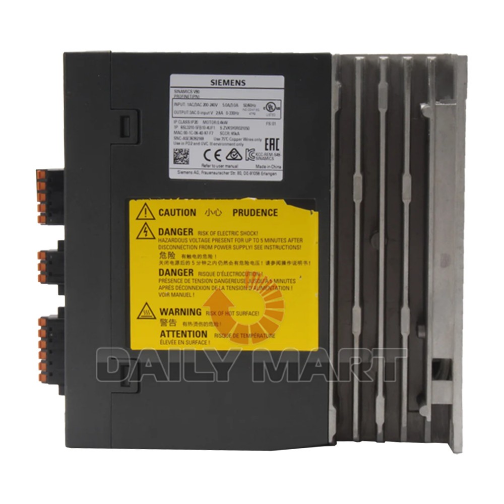 New In Box SIEMENS 6SL3210-5FB10-4UF1 Inverter Drive