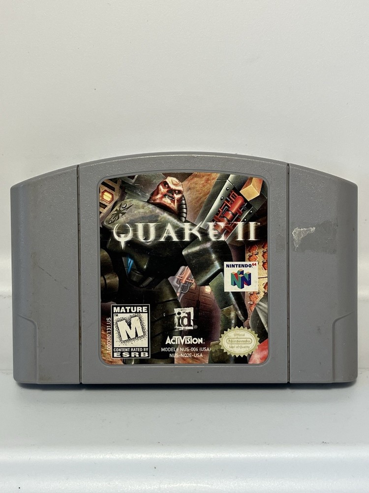 Quake II 2 (Nintendo 64, 1999) Tested / Authentic N64