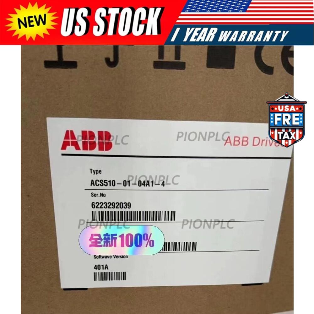 ACS510-01-04A1-4 ABB Variable Frequency Drive 1.5KW Brand New Box No Keypad