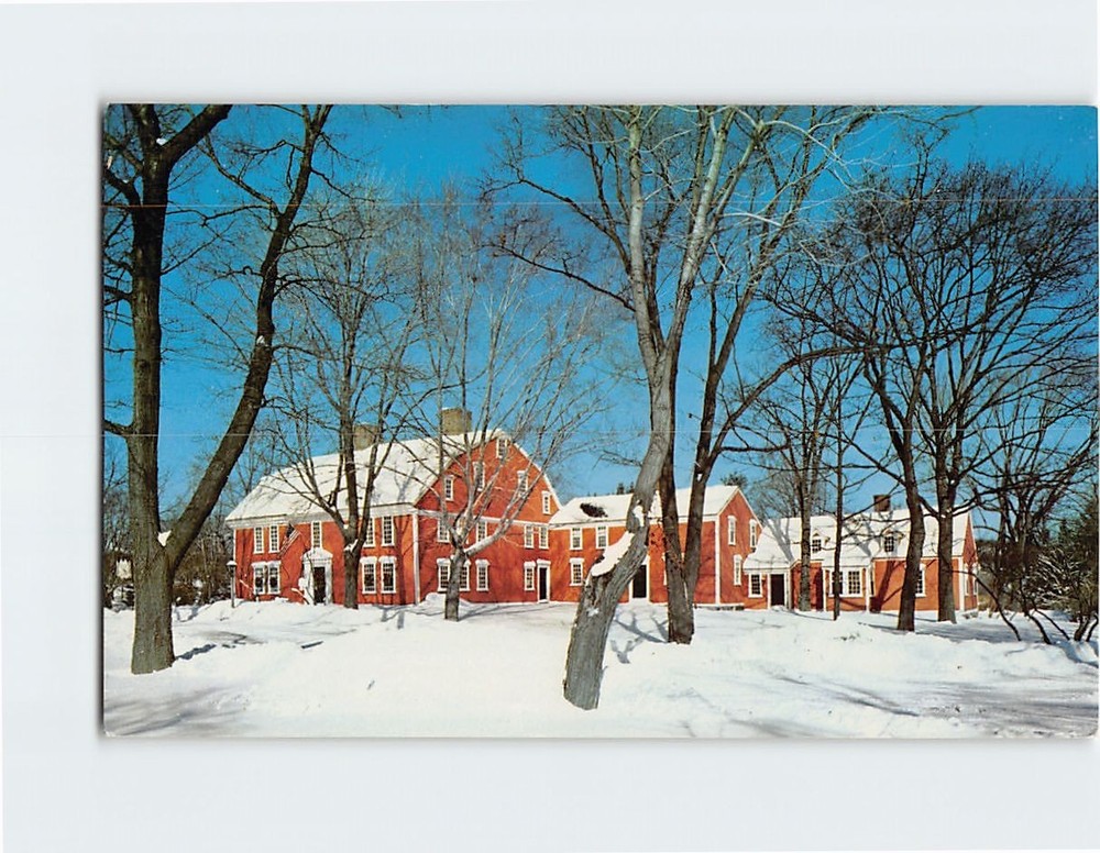 Postcard Longfellows Wayside Inn South Sudbury Massachusetts USA