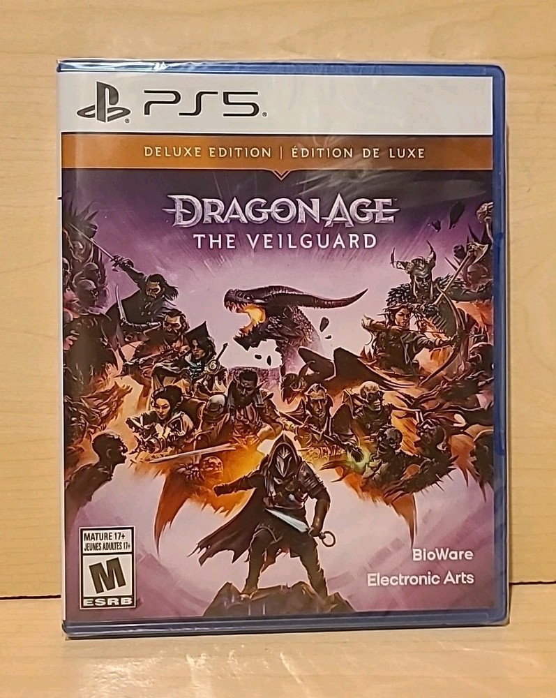 PS5 Dragon Age The Veilguard Deluxe Edition - Brand New & Factory Sealed