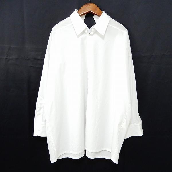 COMME des GARCONS Junya Watanabe Denim Shirt Blouse M White Ladies 948042