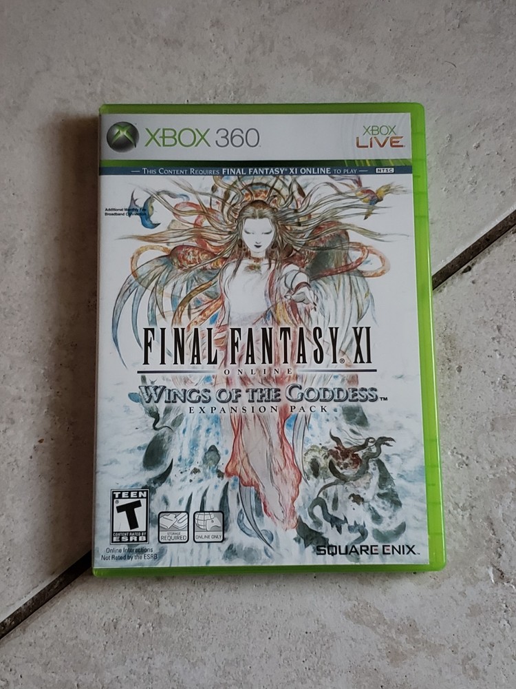 Final Fantasy XI Online: Wings of the Goddess (Microsoft Xbox 360, 2007)